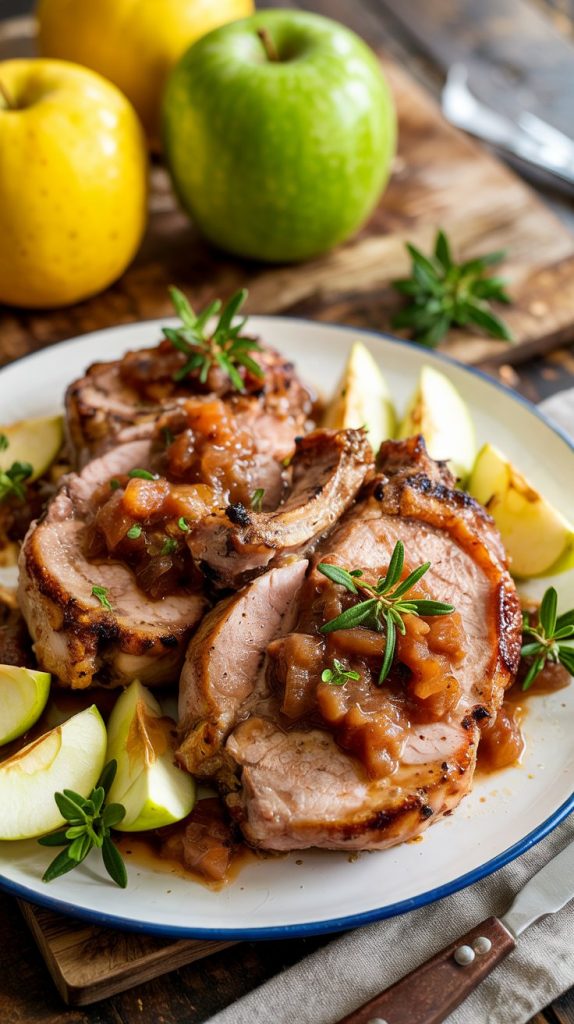 Apple Chutney Pork Chops recipe