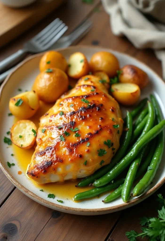 Baked Honey Dijon Chicken Breast