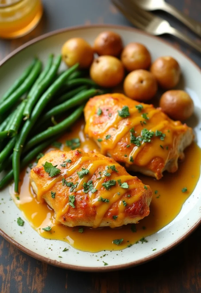 Baked Honey Mustard Chicken Breasts
