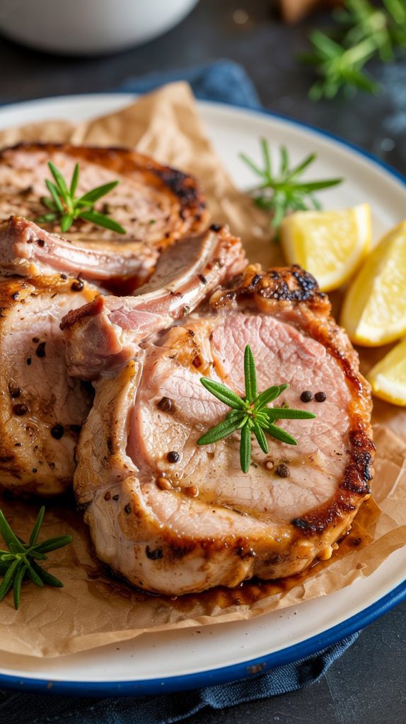 Boneless Air Fryer Pork Chops recipe