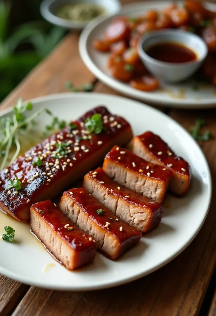 Caramelized Honey Glazed Pork Belly