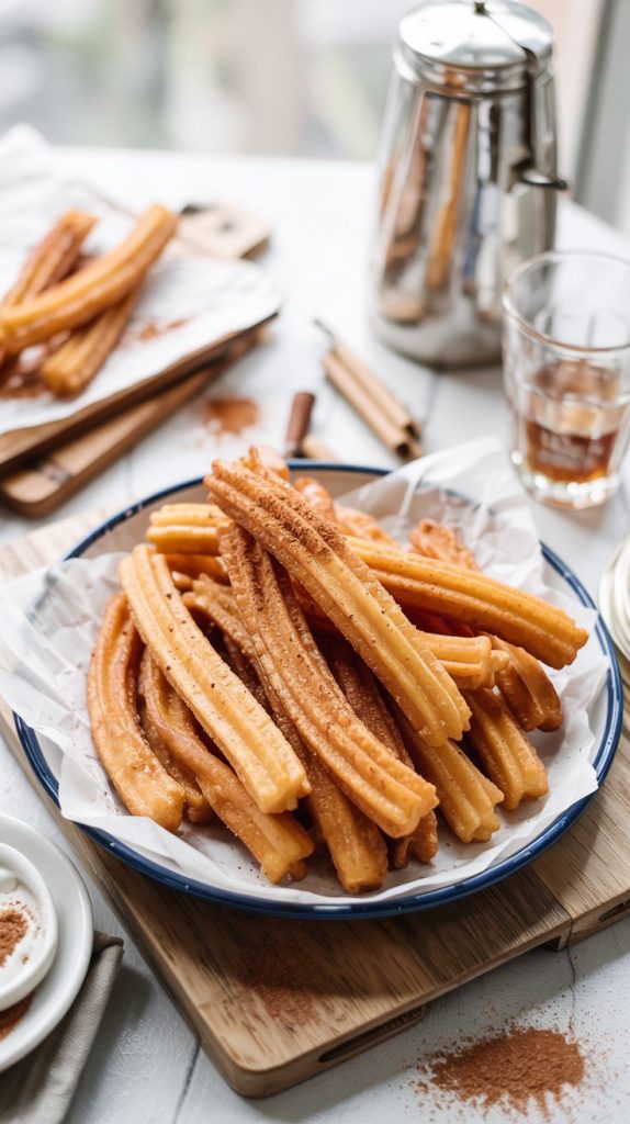 Churros With Cinnamon Sugar Recipe