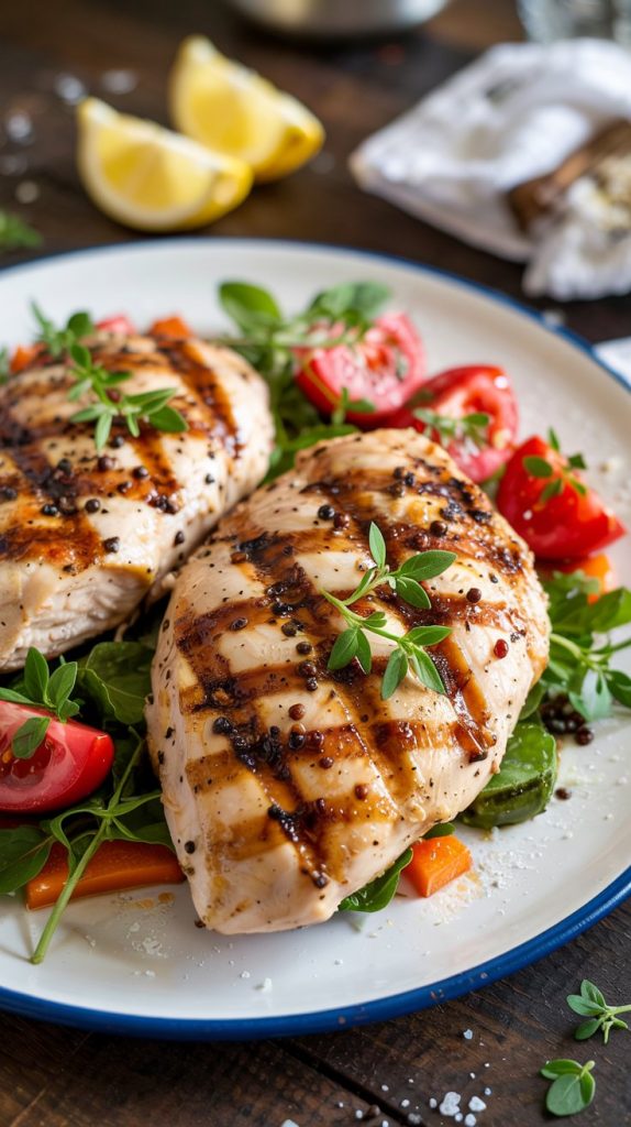 Garlic Parmesan Grilled Chicken Breast Recipe
