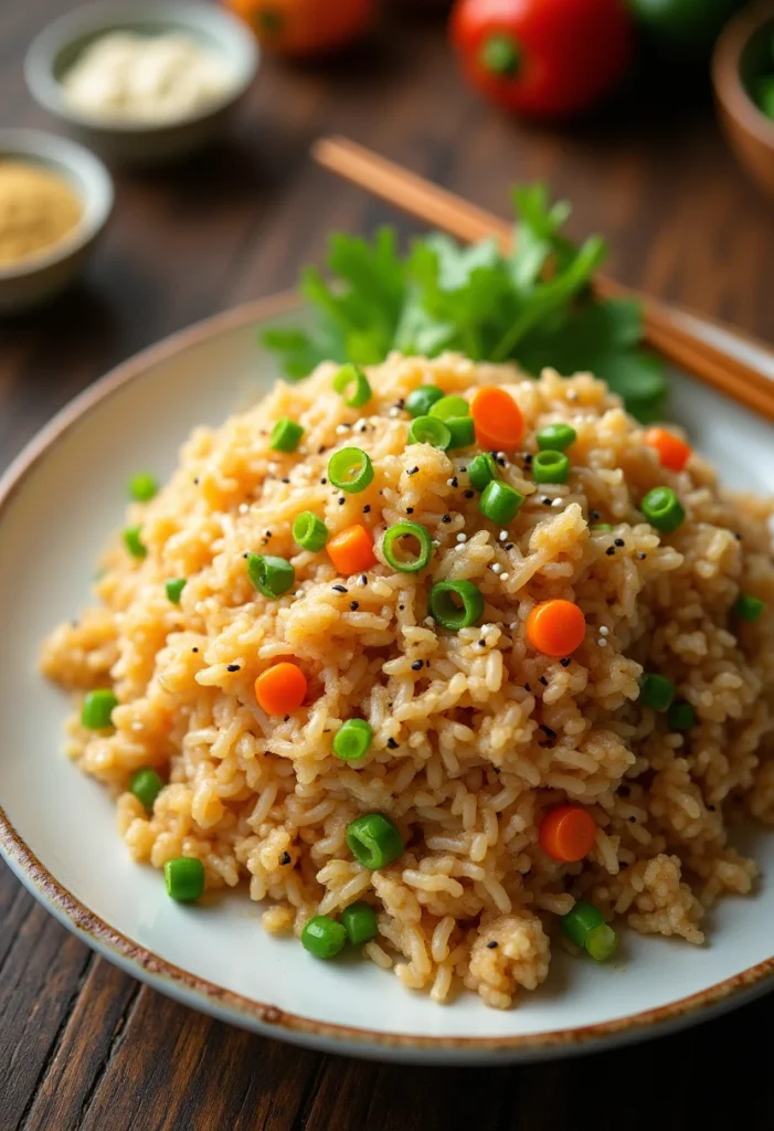 Ground Chicken Fried Rice