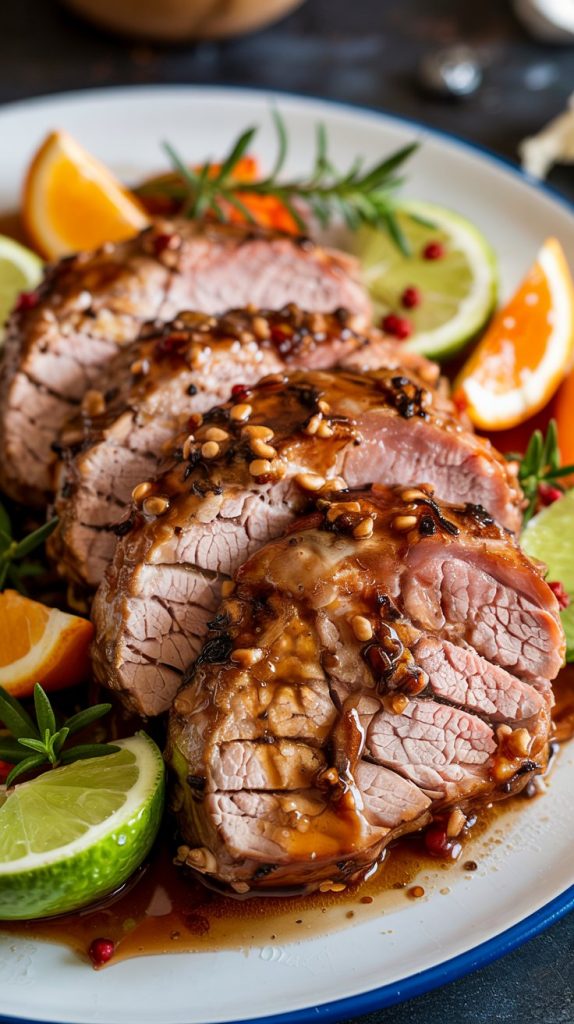 Honey Garlic Pork Tenderloin Recipe