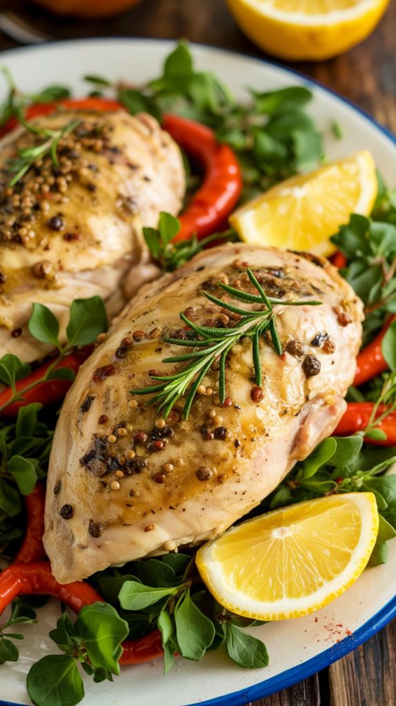 Lemon Pepper Baked Chicken Breast recipe