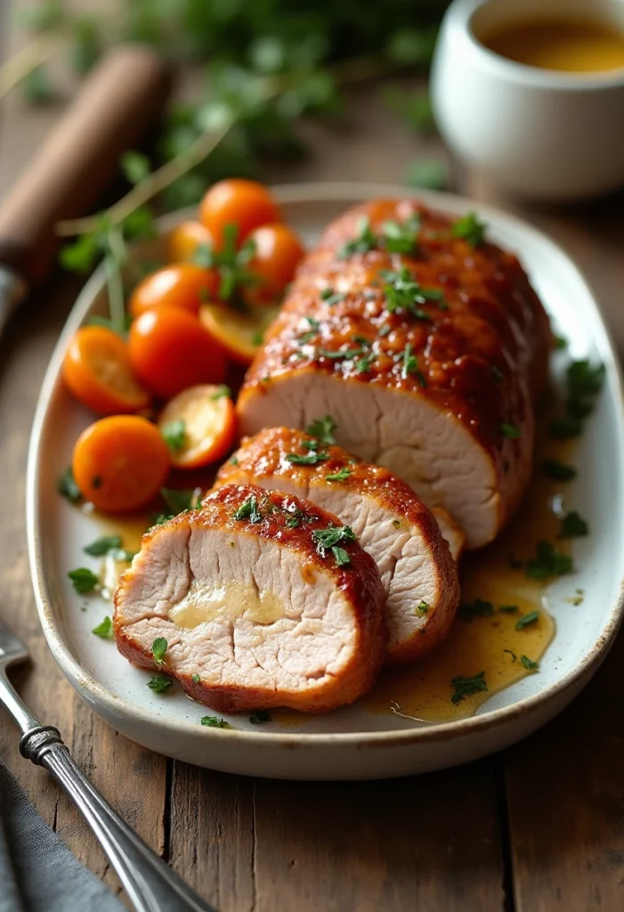 Maple Mustard Pork Tenderloin
