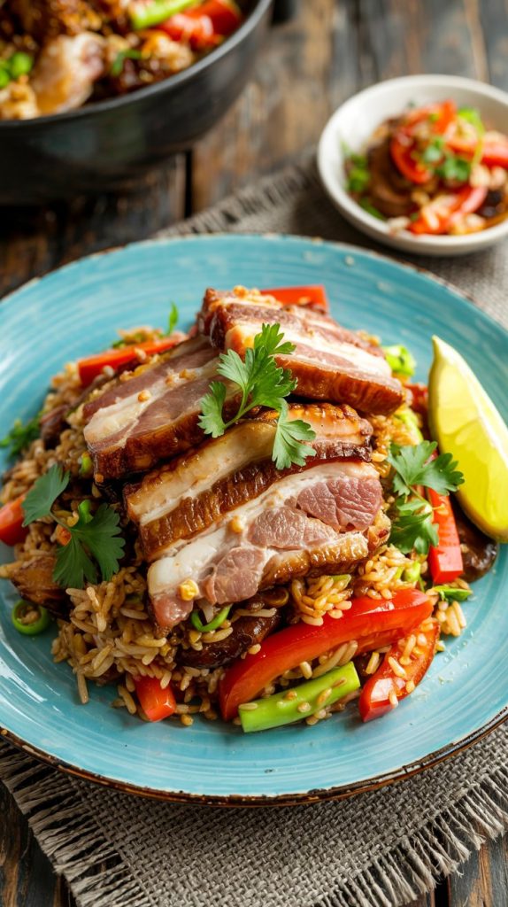 Pork Belly Fried Rice recipe