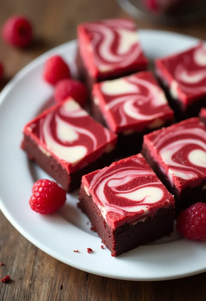 Red Velvet Cheesecake Brownies