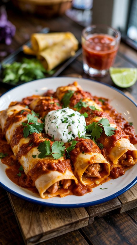 Rotisserie Chicken Enchilada Recipe