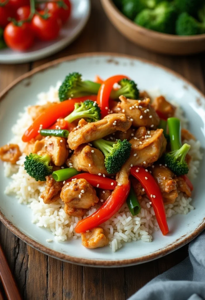 Rotisserie Chicken Stir Fry