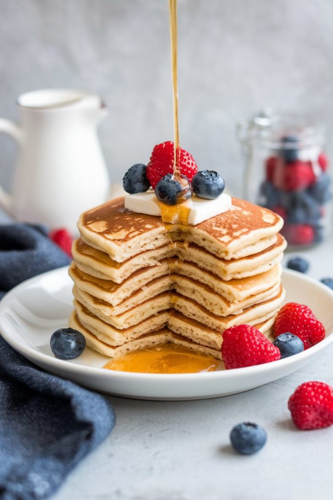 Fluffy American Pancakes recipe
