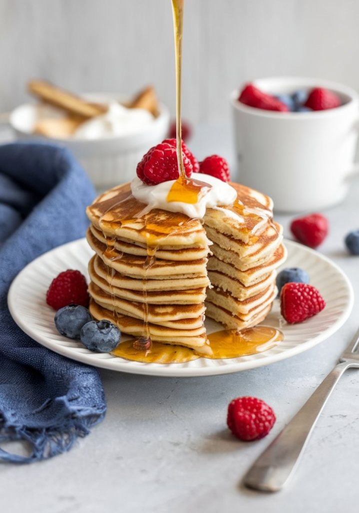 Greek Yogurt Pancakes Recipe