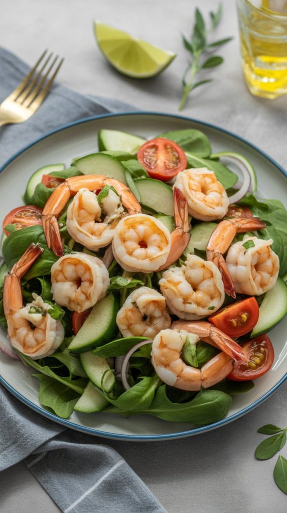 Mediterranean Shrimp Salad recipe