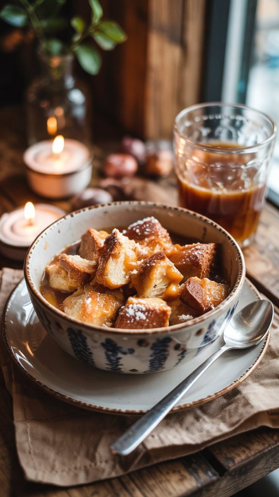 Almond Bread Pudding Recipe