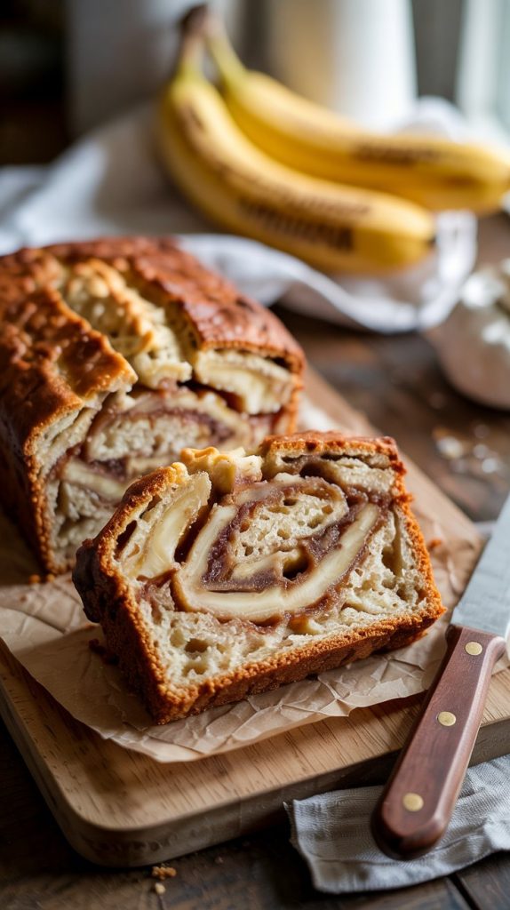 Eggless Banana Bread Recipe