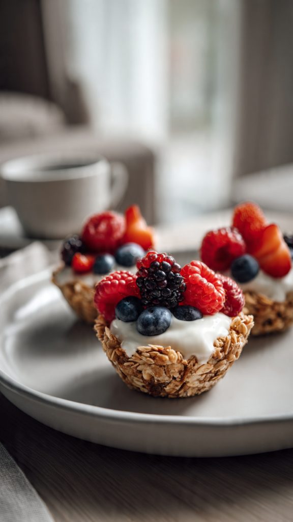 Breakfast Granola Cups
