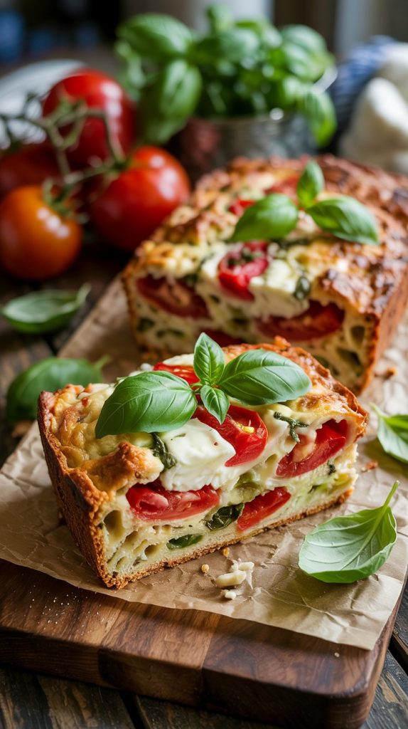 Caprese Quick Bread Recipe