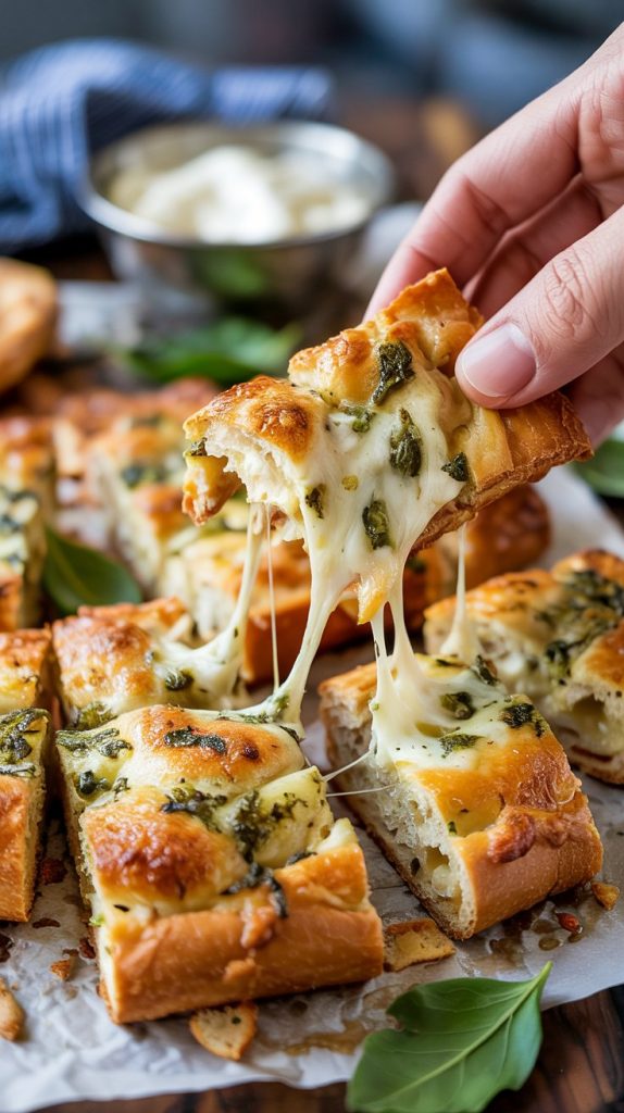 Cheesy Garlic Breadsticks Recipe