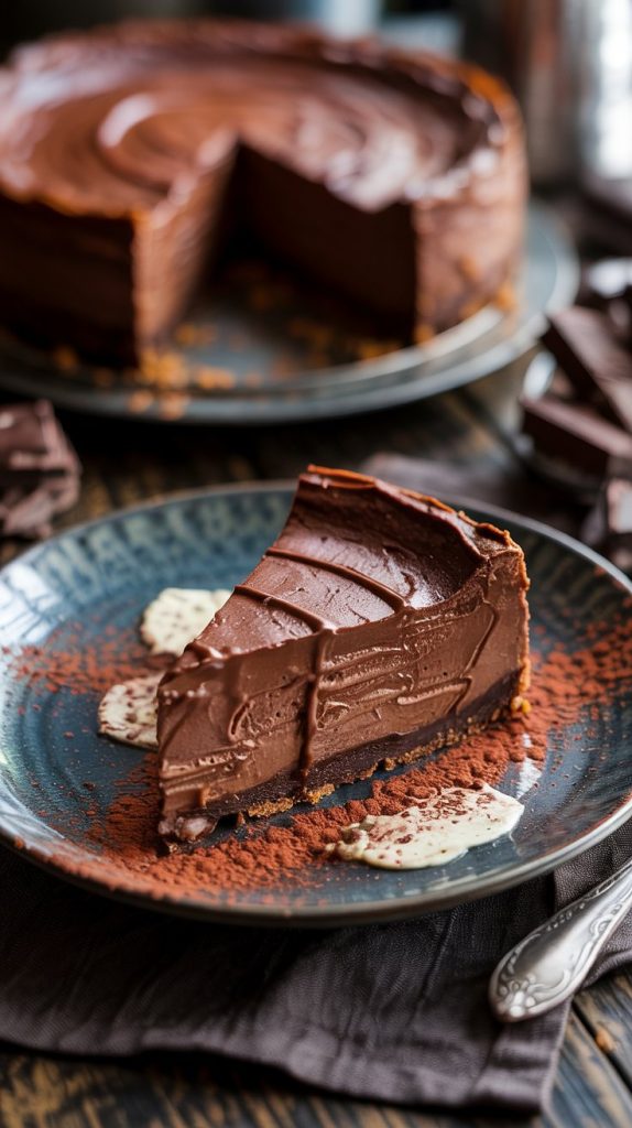 No Bake Chocolate Cheesecake recipe