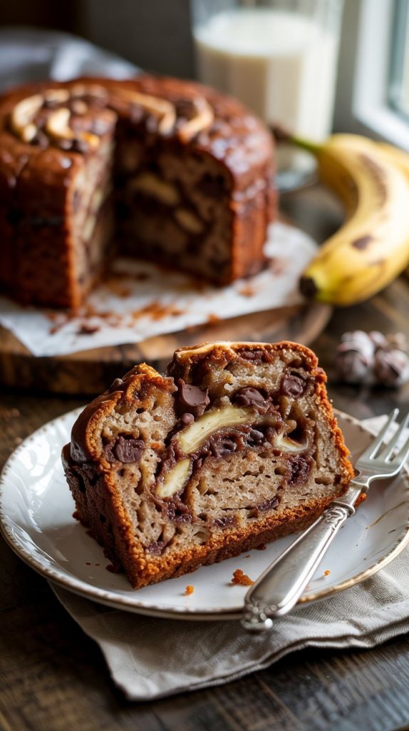 Chocolate Chip Banana Bread recipe