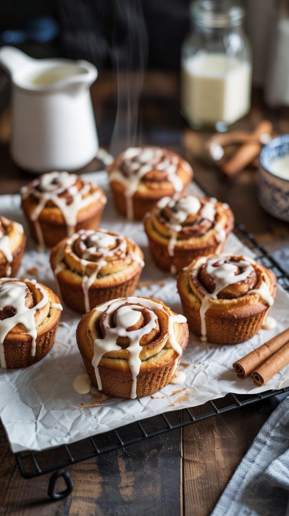 Cinnamon Roll Muffins Recipe