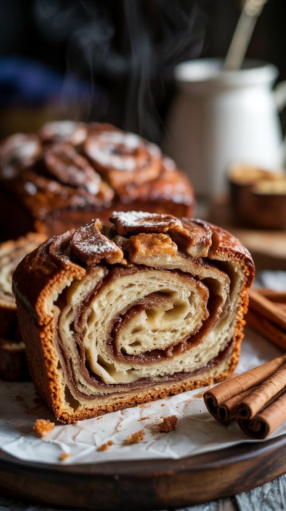 Homemade Cinnamon Swirl Banana Bread Recipe