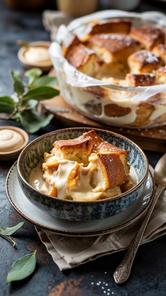 Condensed Milk Bread Pudding Recipe