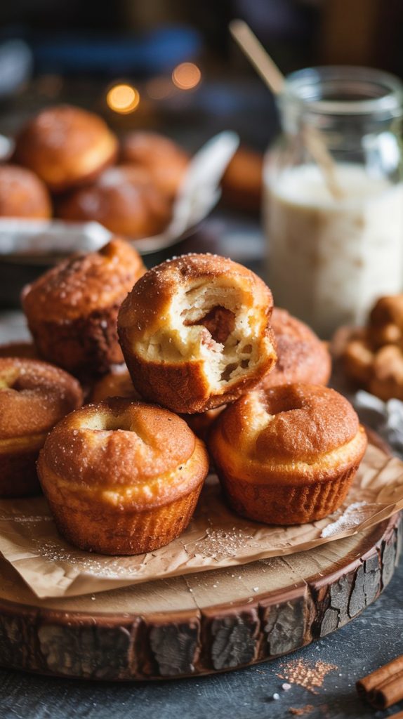 Donut Muffins Recipe
