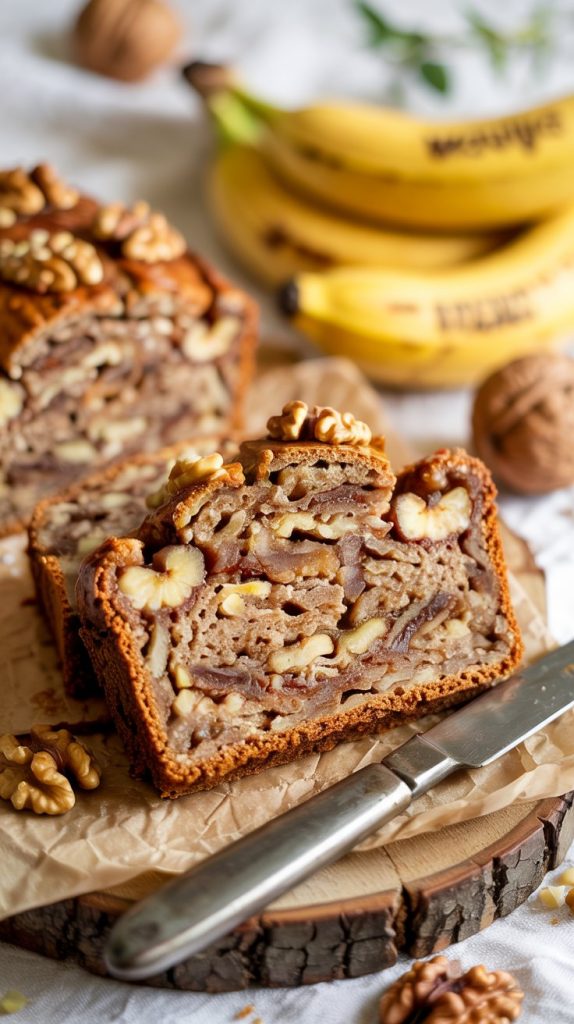 Healthy Banana Bread Gluten Free recipe