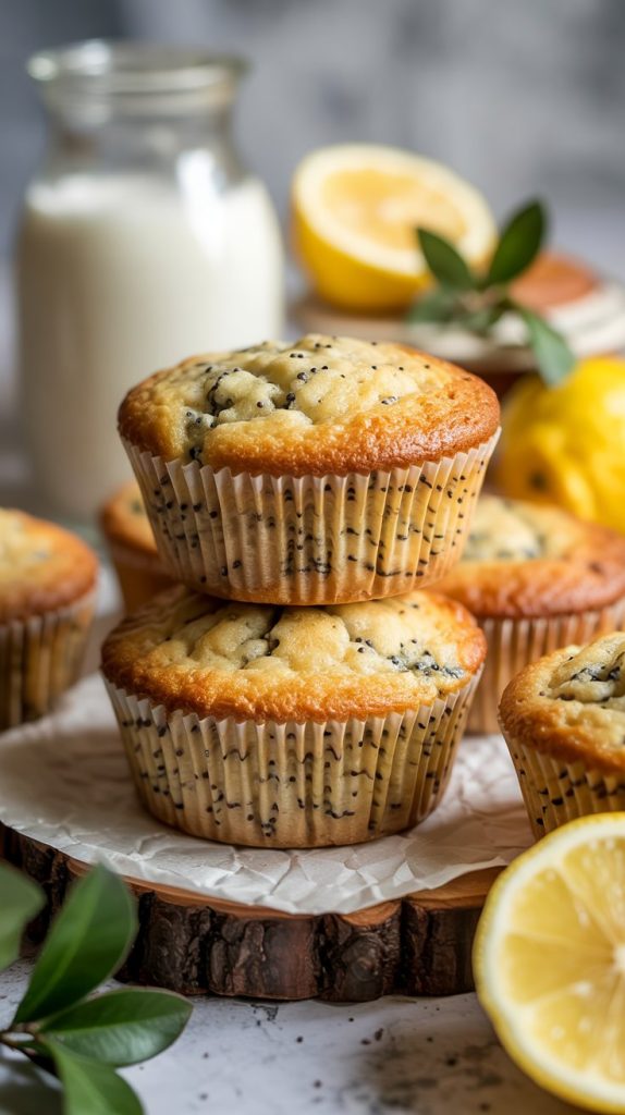 Lemon Poppyseed Muffins recipe