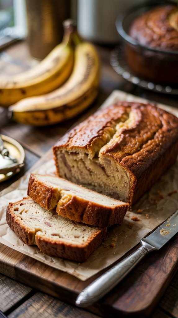 Old Fashioned Banana Bread Recipe