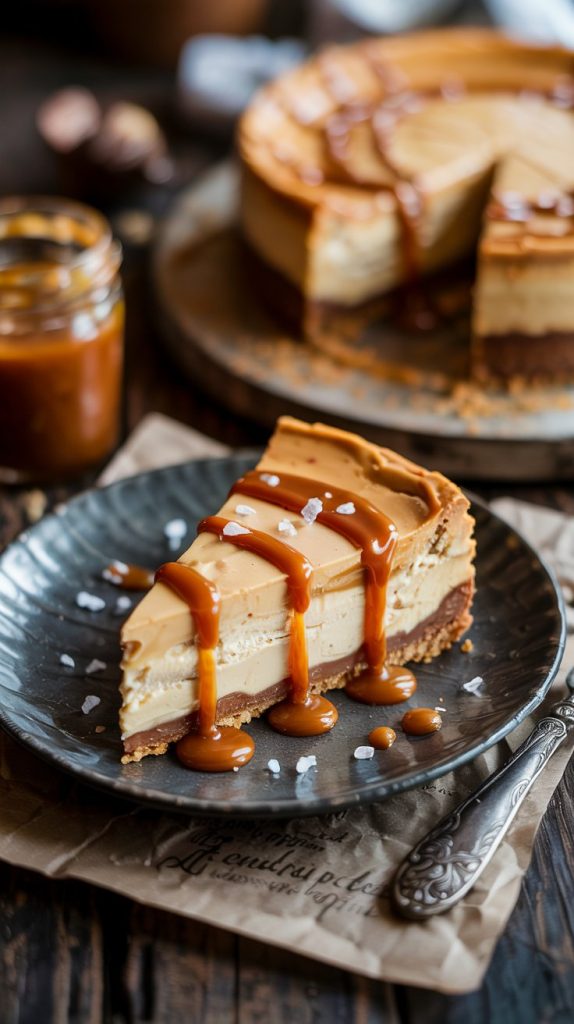 Salted Caramel Cheesecake recipe