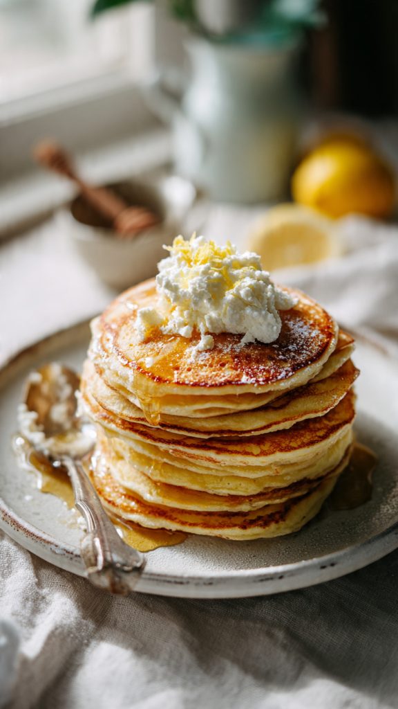 Lemon Ricotta Pancakes