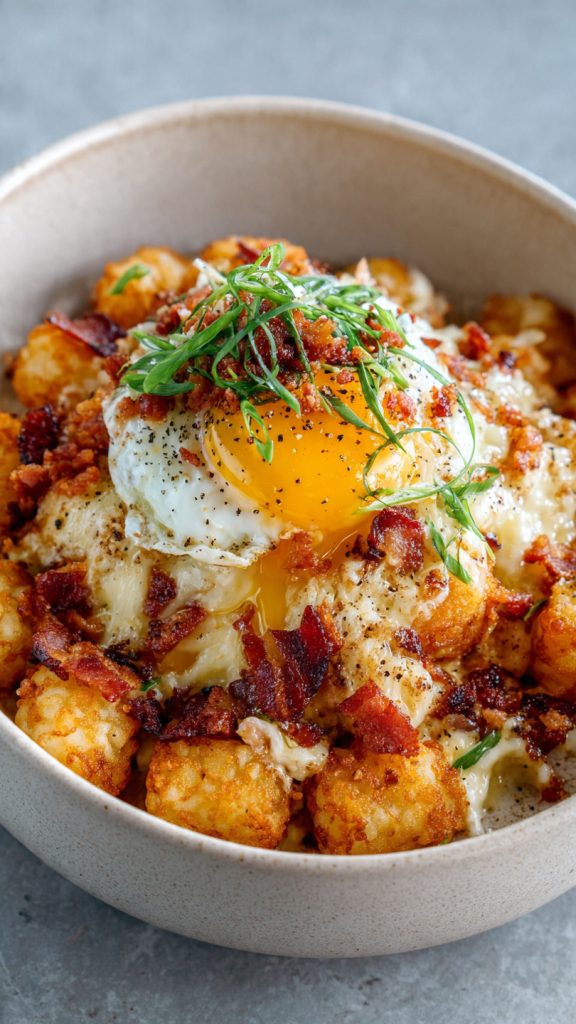 Tater Tot Breakfast Bowl