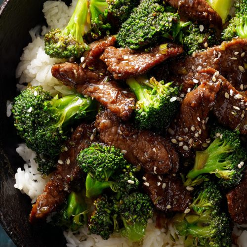 Beef And Broccoli And Rice