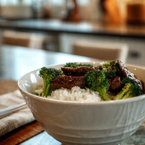 Beef And Broccoli Bowl