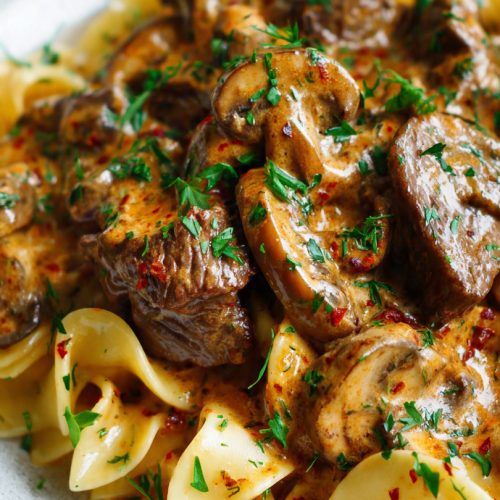 Beef Stroganoff Without Mushrooms